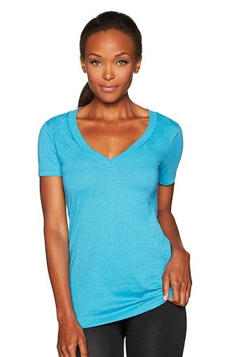 Ladies Tri-Blend V-neck – Shirts Unlimited